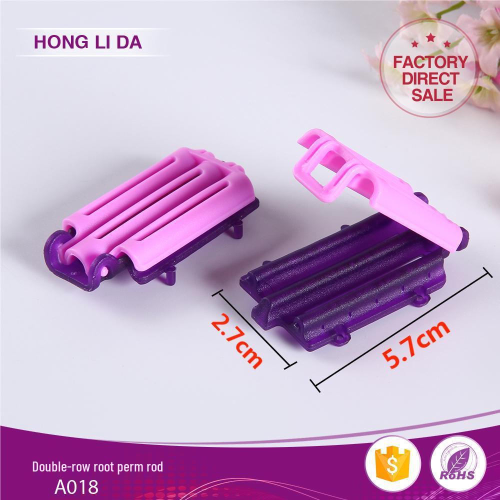 Cross-Border Root-Lifting Fluffy Curler Clip: Plastic Resin Perm Rod for Cornrow Styles
