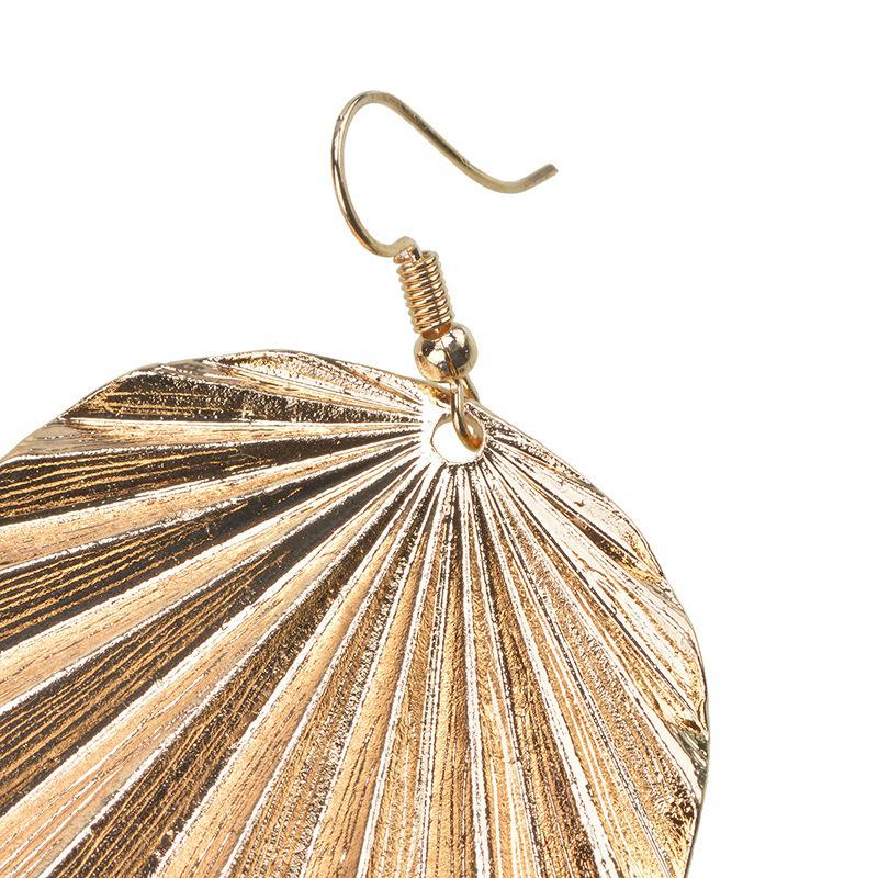 Summer Women Fashion Leaves Styling Earrings Minimalist Vintage High-end Earrings