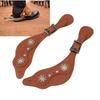 Spur Straps   Rhinestone Floral Boots Vintage Spur Straps for Horse  s   Length Handcrafted