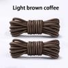 2 Pair NEW Heavy Duty Round Boot Laces Durable Striped Shoelaces for Hiking Work Boots Outdoor Sports Sneaker Shoe Laces