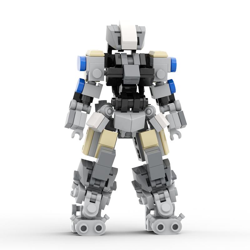 Buildmoc Mech Nautical Suit Robots Meche Girls Figures Ideas MOC Building Blocks Kits Toys for Children Kids Gifts Toy  Bricks