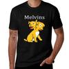 Melvins Houdini Cane a Due Teste Maglietta Metallica Vintage Top Morbido Elasticizzato a Maniche Corte