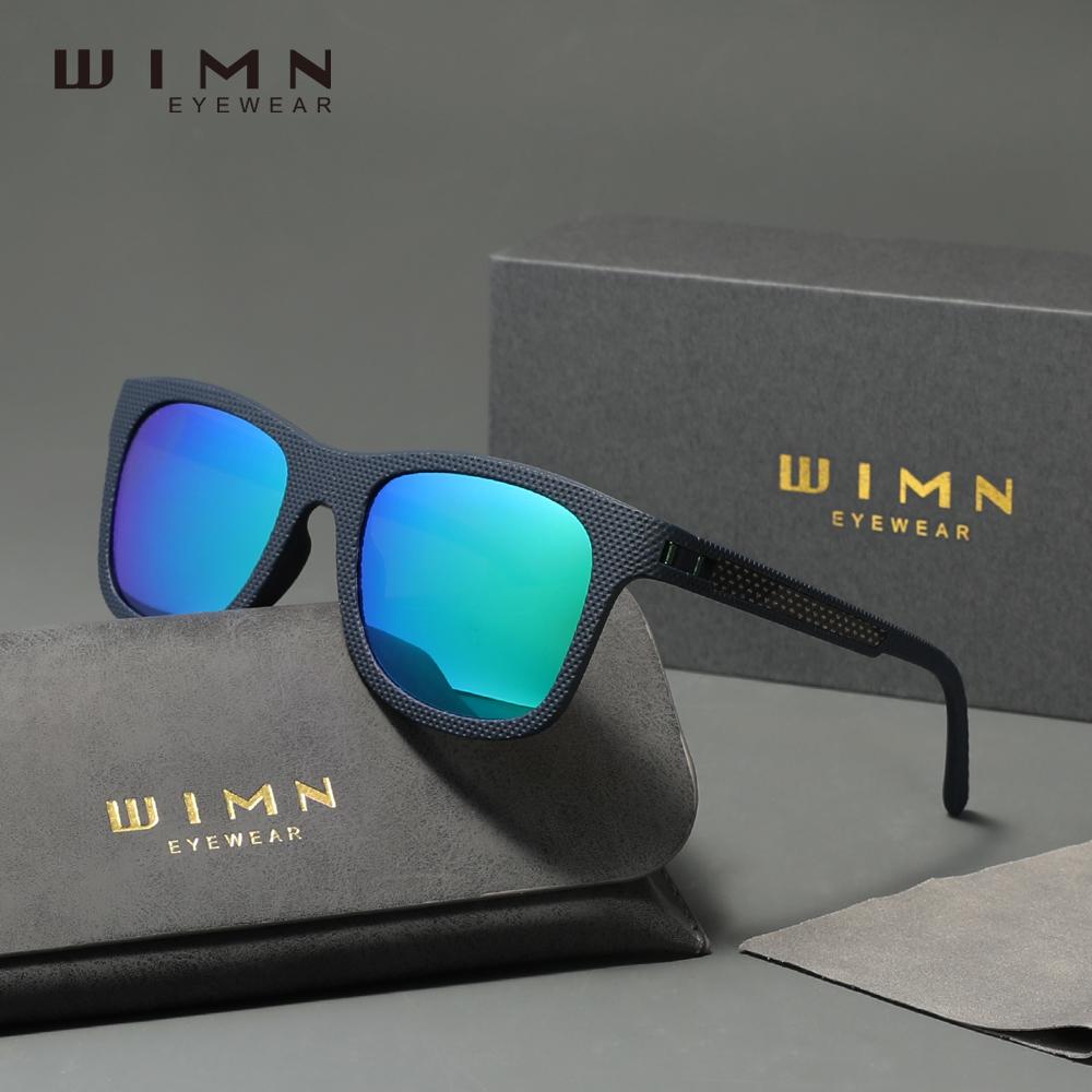 WIMN Trendy Sunglasses For Men Polarized UV400 TR90 Women Sun Glasses Daily Eye Glasses Driving Eyewear