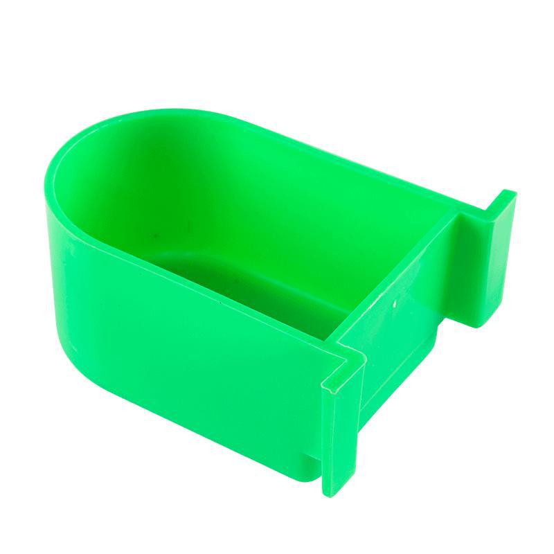 Black Phoenix Tiger Skin Parrot Feeder: Enlarged Food & Water Bowl for Bird Breeding
