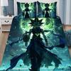 Bettbezug Kissenbezug Yu-Gi-Oh Pharao Atem Bettwäsche Set Erwachsener JungeMädchen Schlafzimmer Dekoration Kindergeschenk Einzel Doppel Große Größe