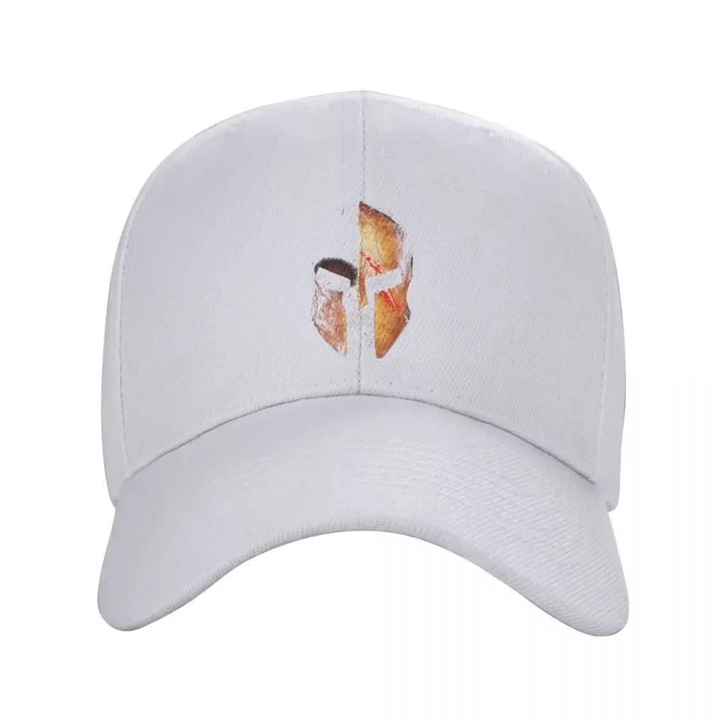 Gold Metal Blood Spartan Baseball Cap Sports Women Unisexs Adjustable Sparta Trojan Helmet Dad Hat Summer Snapback Caps