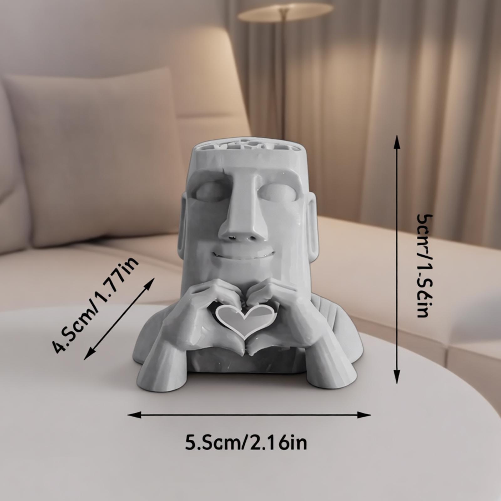 Creative 3D Printed Underwater Sculpture Planter Handmade Aquariums Planter Basket for Vegetation And Tanks Ornament