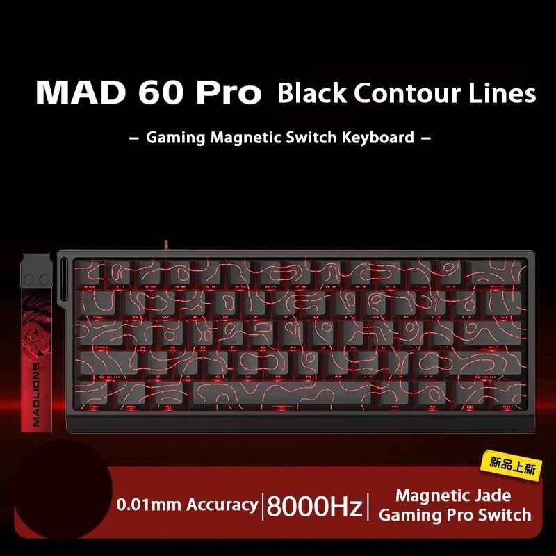 For MAD 60/68HE Mechanische Tastatur Magnetschalter Rapid Trigger 8K RGB Gaming Tastatur Valorant Gamer Zubehör Geschenk