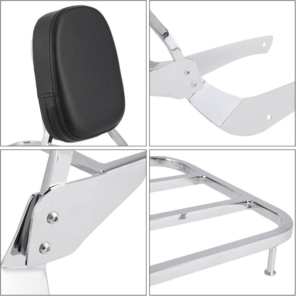 Suzuki Intruder Volusia Tail Rack & Passenger Backrest Kit