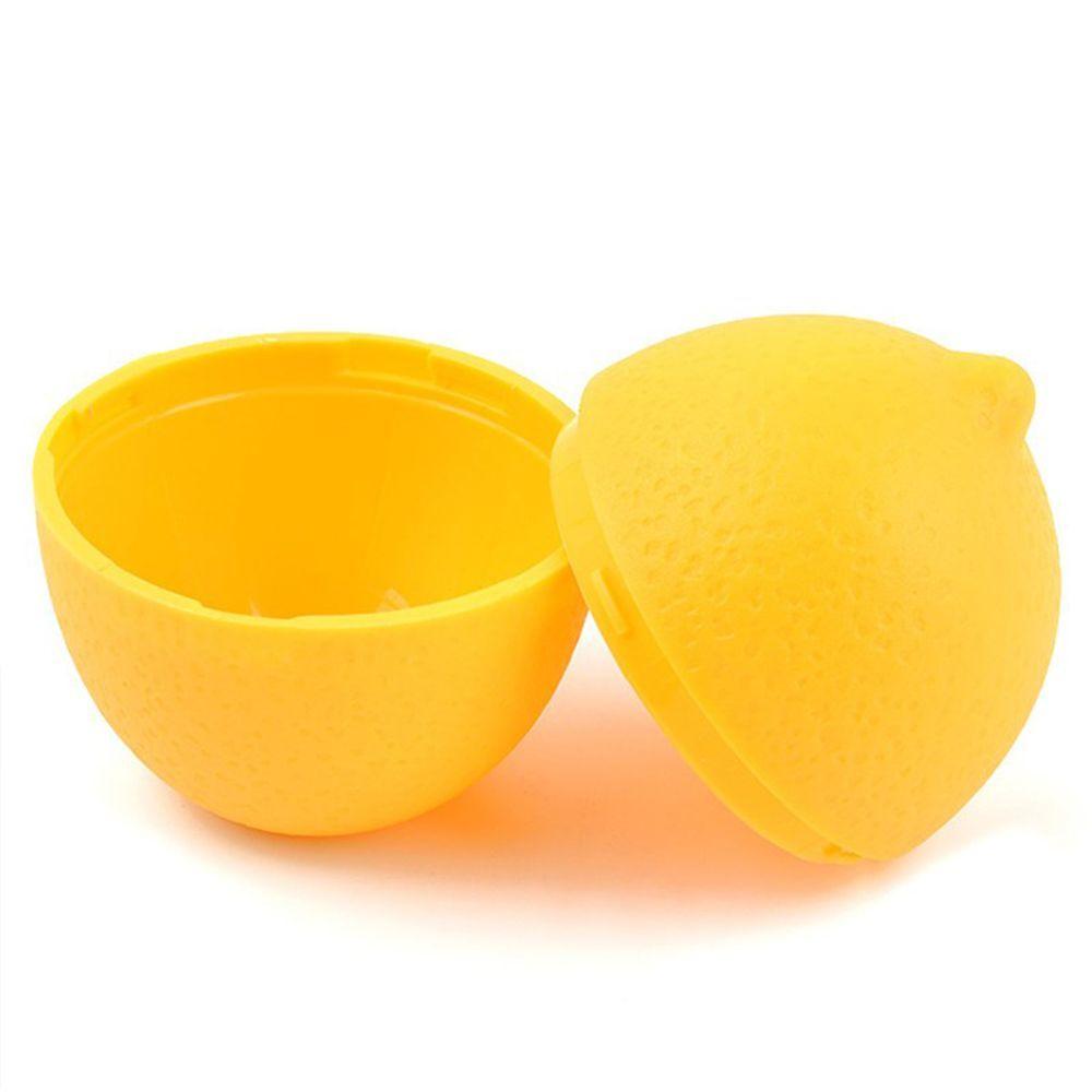 

Новый холодильник Box Kitchen Moist Reusable Keeper Storage Container Lemon Saver Lime Fresh жёлтый