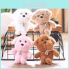 Cute Animal Plush Doll With Love Heart Pendant For Bag Accessories And Gifts