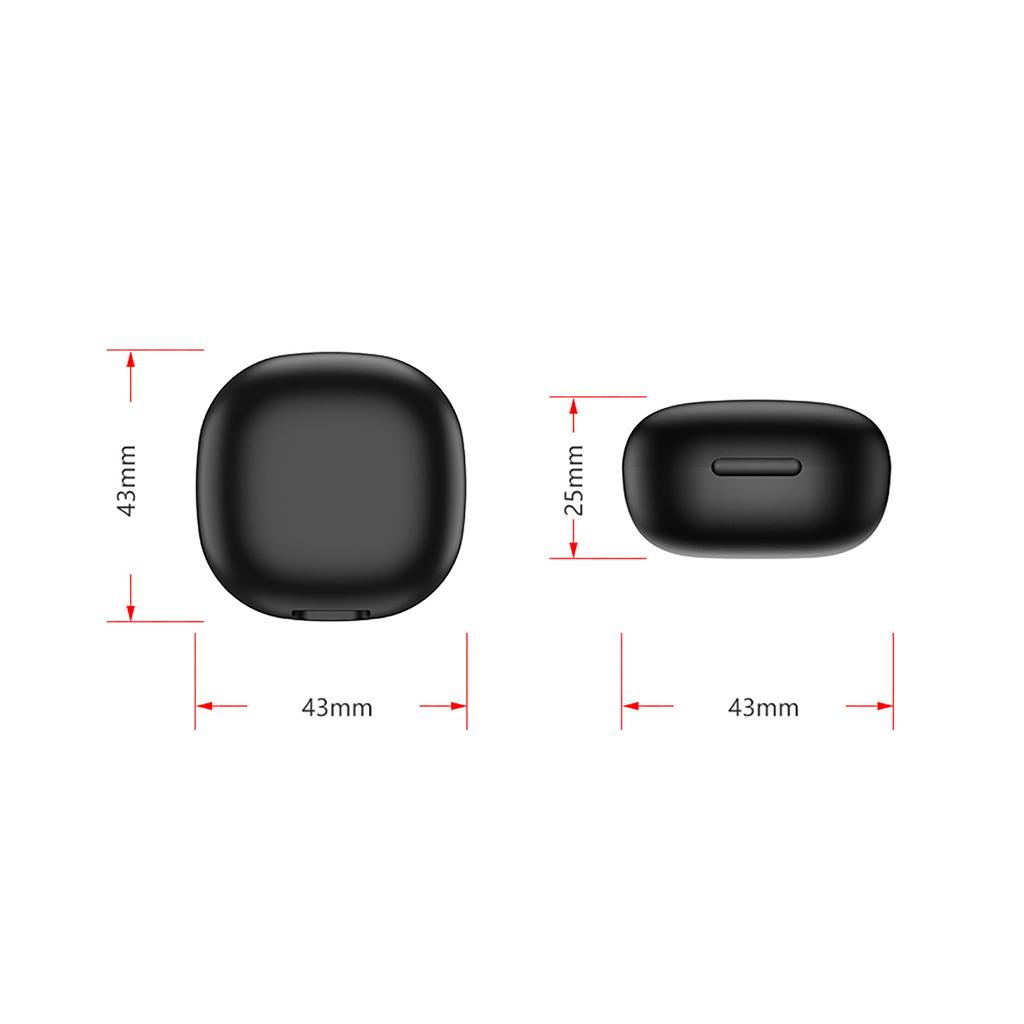 Charging Case For R02 R03 R06 R08 R09 Smart Ring Charging Box Cable 200mAh Wireless Charger Case Type-C Replacement Charger Case