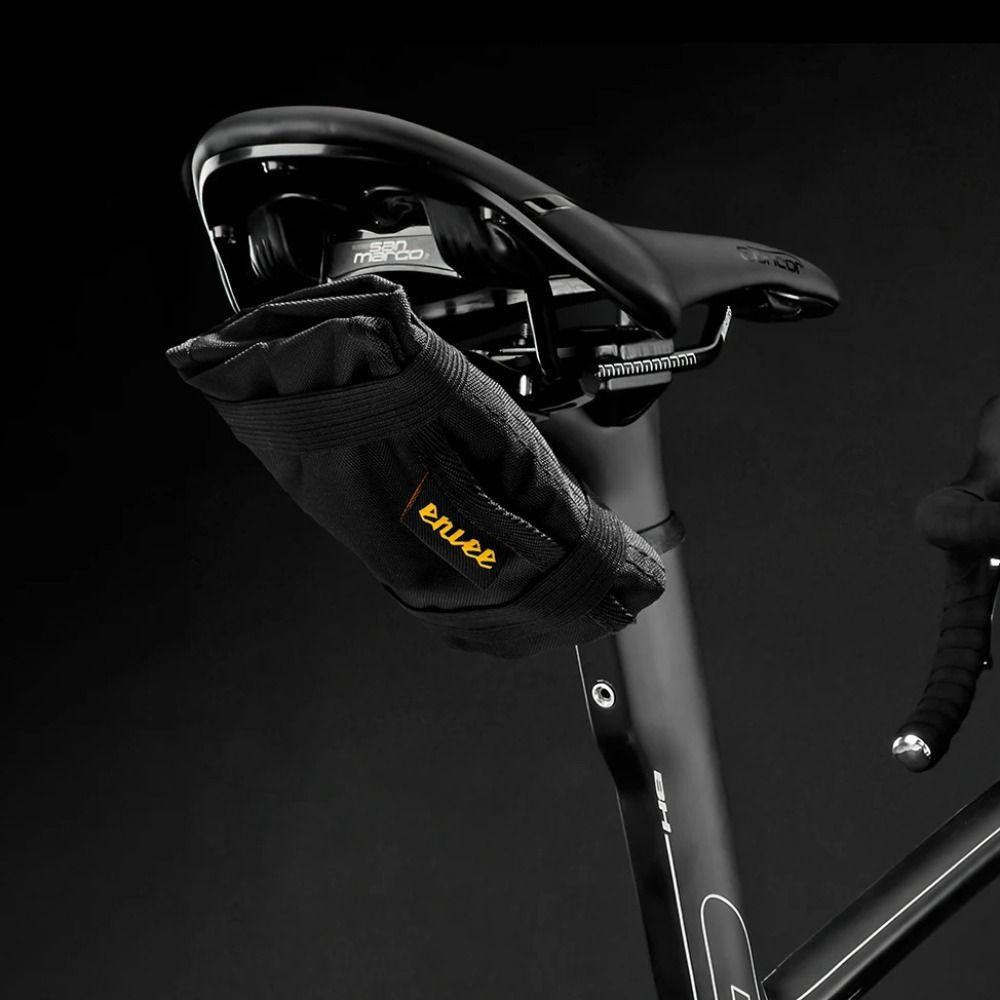 Foldable Portable Storage Waterproof Snap On Repair Kit Multilayer Bicycle Storage Bag  RIDE