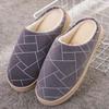 Winter Short Plush Warm Women's Cotton Slippers Indoor Home Casual Toe Wrap Slides Men Anti Slip Autumn Soft Shoe