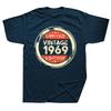 Vintage 1969 56th Birthday 56 Year Old for T Shirt Vintage Washed Stylish Comfortable Soft Designer Clothes Breathable