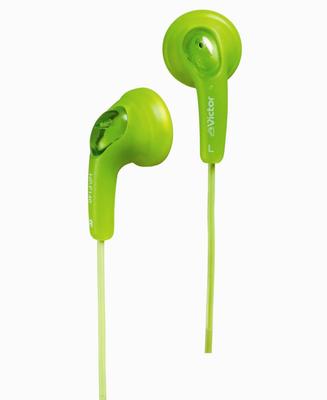 JVCKENWOOD JVC HP-F140-G Wired In-Ear Headphones Gummy Green