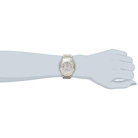 Casio Wristwatch Wave Scepter Domestic Genuine Product Radio Solar LWA-M141D-7AJF Ladies White