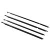 4Pcs Window Seal Weatherstrip 75720 42030 Black Waterproof Sturdy Window Weatherstrip Belt Kit For RAV4