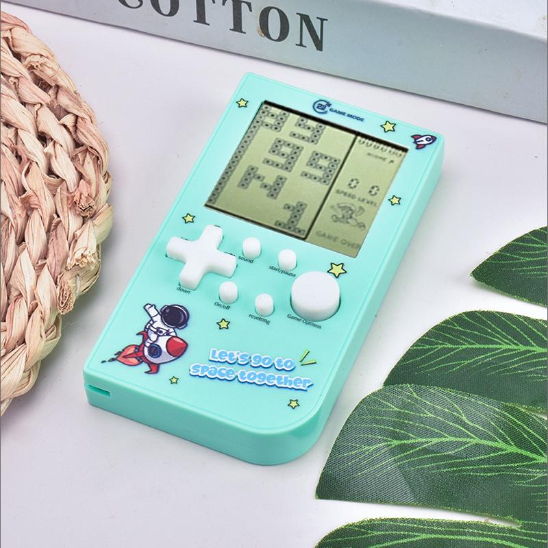 Classic Retro Handheld Tetris Game Console for Kids