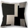 1/4Pcs Abstract Geometric Throw Pillow Covers 45X45Cm Modern Boho Black And White Decorative Cushion Cases Home Decor