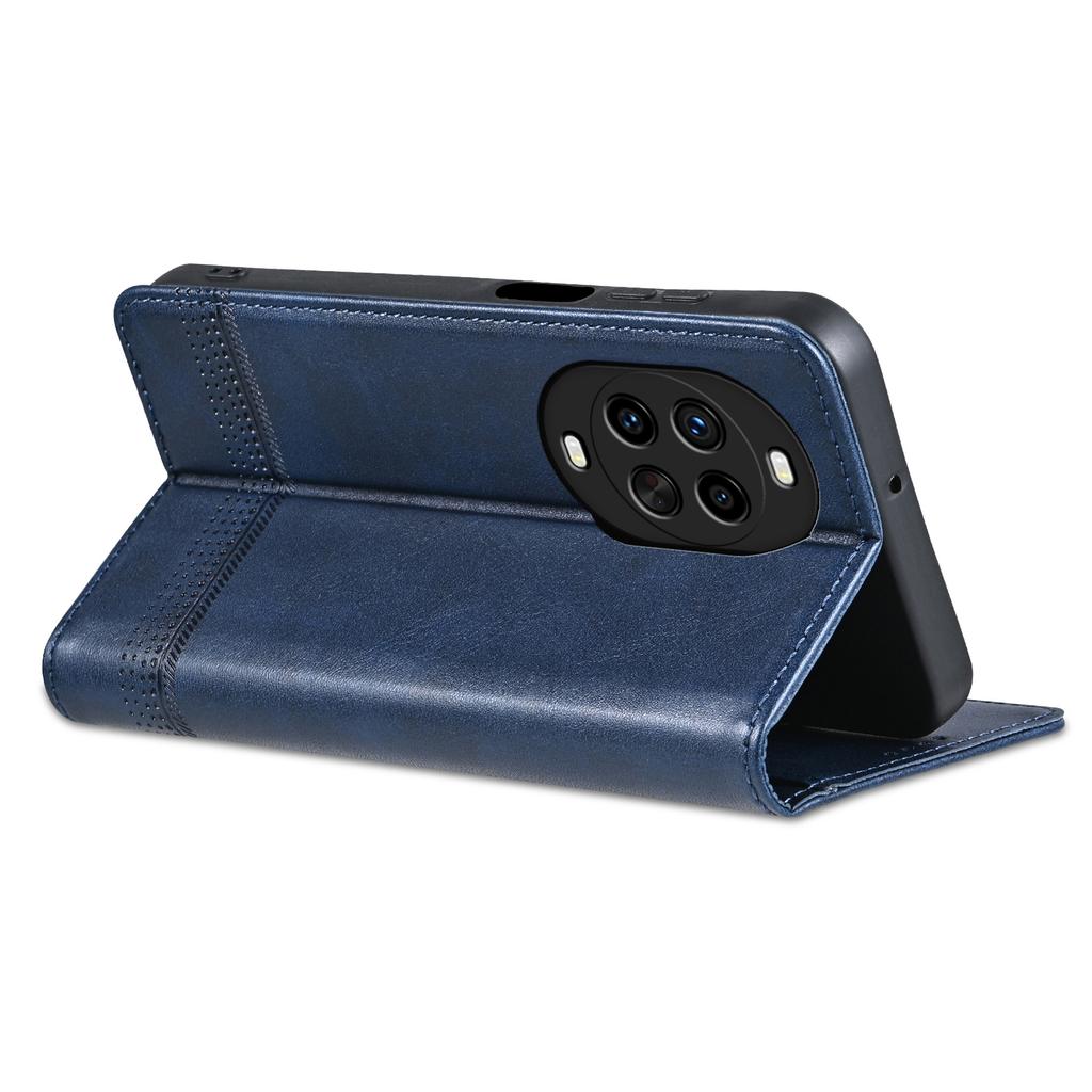 AZNS For Huawei Nova 14 Ultra 5G Case Cowhide Texture PU Leather Wallet Phone Cover