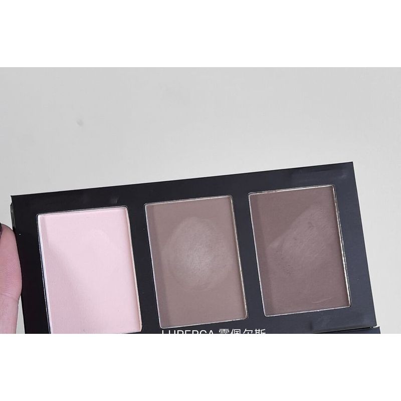 SHELLWE MAKEUP - freya86 3 Color Highlighter Contour Palette - Luperca