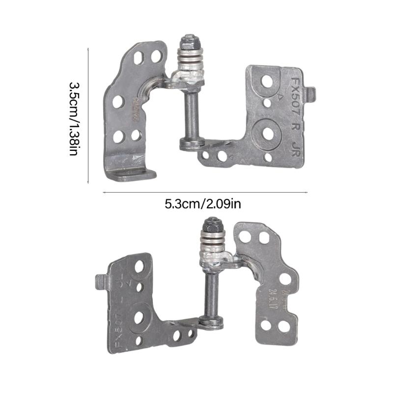 Precise Machined Laptop Hinge Durability Metal Construction Smooth Opening For FA507 FA507R FA507RE Laptop Screen Hinge
