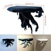 Plastic Tree Root Shaped Wall Rack 3D Printed Storage Stand Wall Mount Display Rack  Bedroom Decor