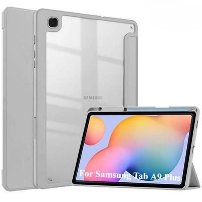 Hülle für Samsung A9 Plus 11 Zoll S10 S9 FE 11 Plus 13.1 12.4 Hülle mit Stifthalter für Galaxy Tab S6 Lite HD Klare Rückschale