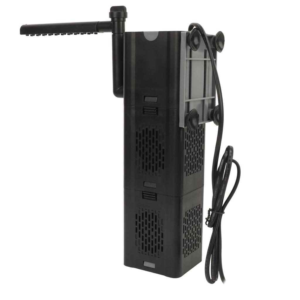 Aquarium Filter Pump 25W Submersible Power Filter Wavemaker Pump with Aeration Rainfall Circulation