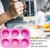 Molde para hornear pudín, molde de silicona con forma de media bola para pasteles, muffins, cupcakes, cubitos de hielo, herramienta para hornear