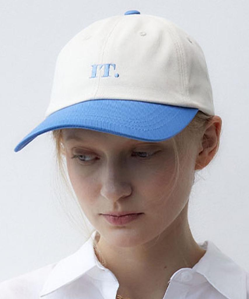 ITER Embroidery Slogan Cotton Ball Cap_Black