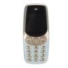 3 in 1 Mini Mobile Phone Hands Free Bluetooth Dialer Low Radiation 3 SIM Card GSM Unlocked Phone Green Gold