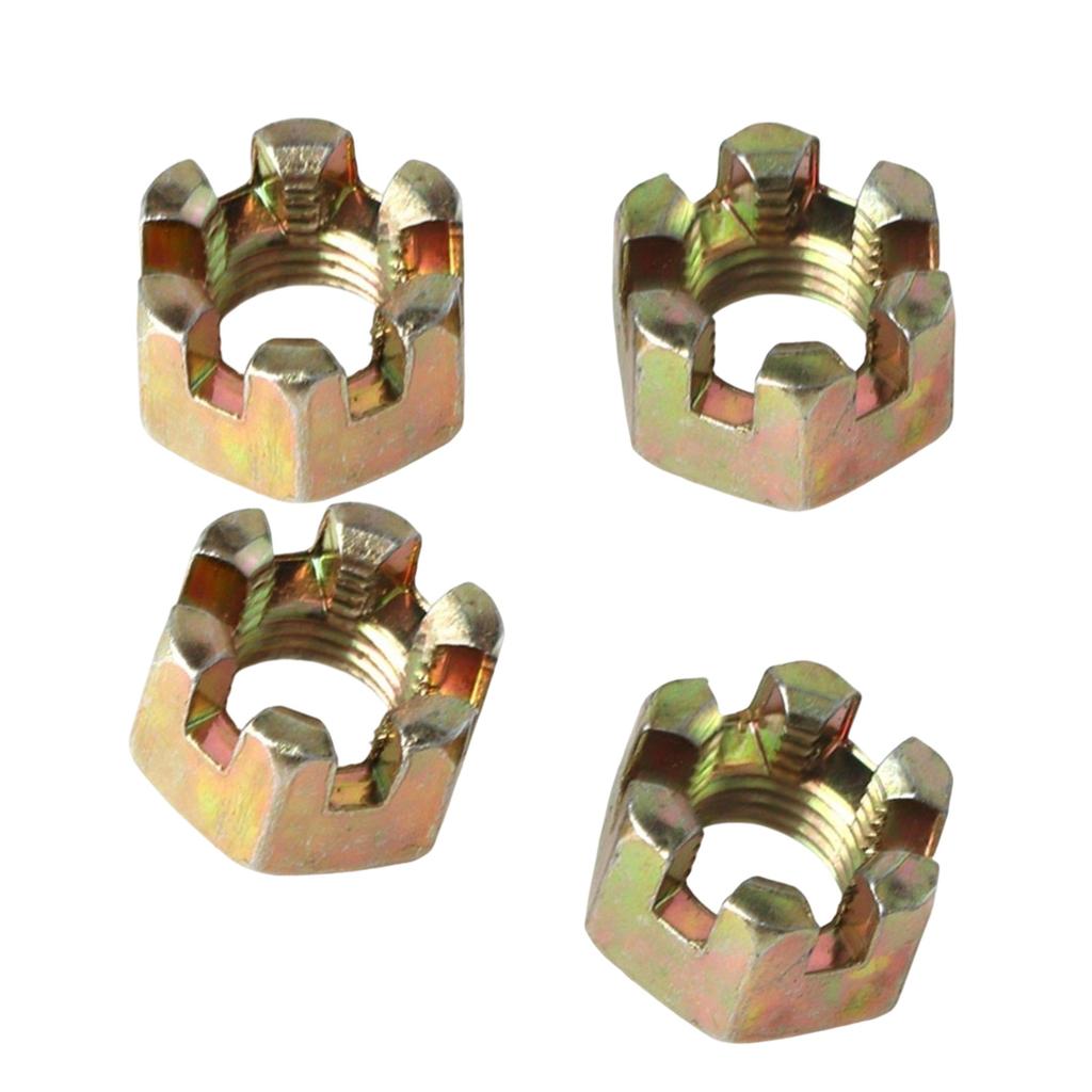 4 szt. Precyzyjnie dopasowana nakrętka tylnej osi do buggy Wzmocniona konstrukcja gwintu Odporność na wibracje Zastosowanie w każdym terenie