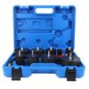9 Pcs Turbo System Leakage Tester Turbocharger Air Pressure Guage Intercoolers Radiators Hose Leaks Test with 35mm To