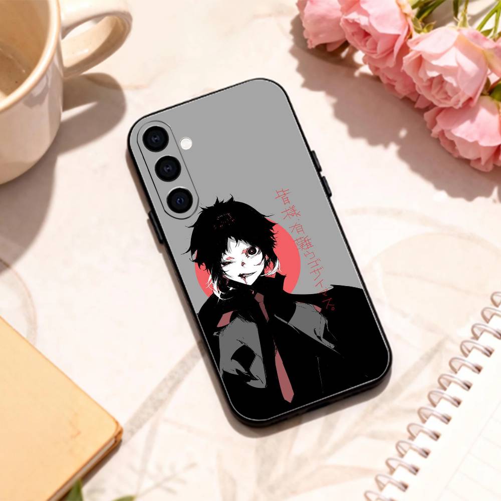 COOL B-BSD A-Akutagawa Phone Case For Samsung Galaxy A73,A72,A71,A70,A53,A52,A51,Others Soft Black Shell