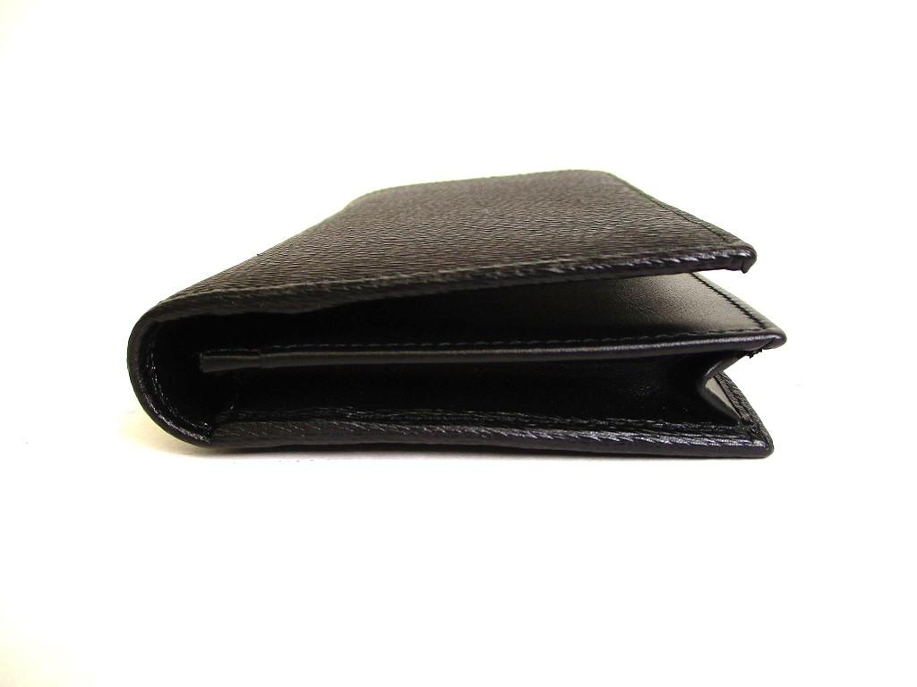 Authentic BVLGARI Serpenti Scaglie Black Leather Flap Long Wallet #a037  Refurbished
