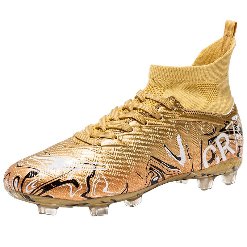 

Professional Adult Men s Breathable Football Shoes With Long Studs Wear-Resistant Anti Slip 34