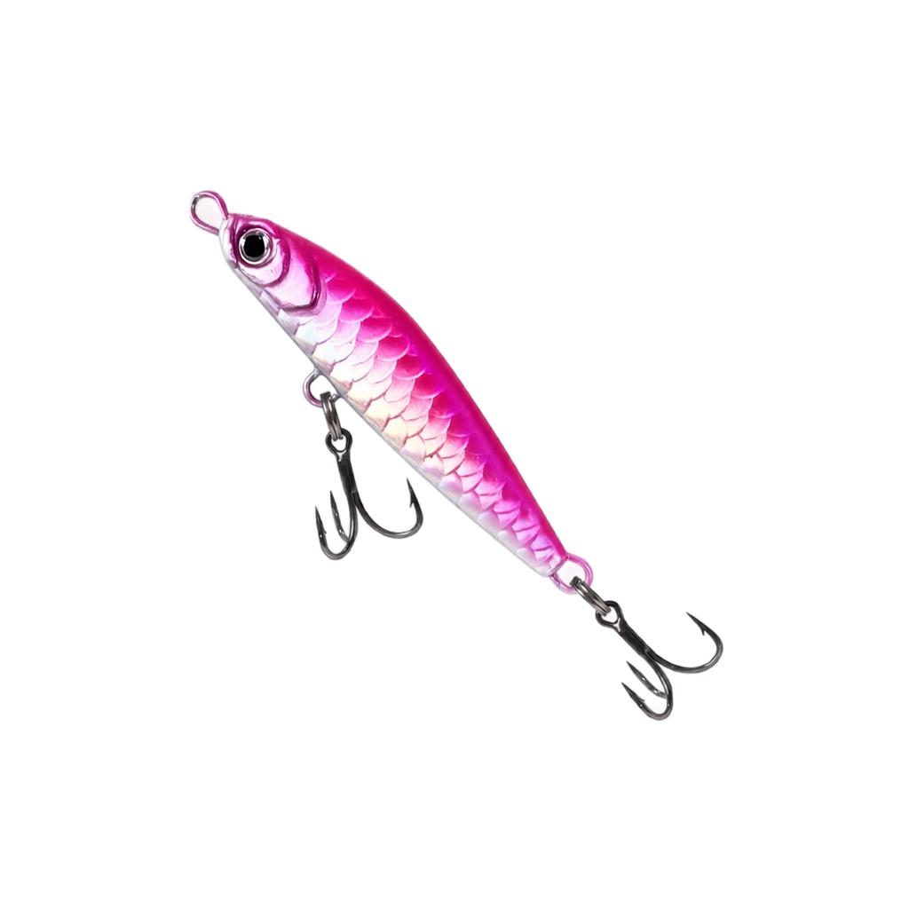 Fishing Jig Metal Lure Saltwater Boat Fishing Bait with Treble Hooks Various Weights for Long Distance Casting and Sea Fishing
