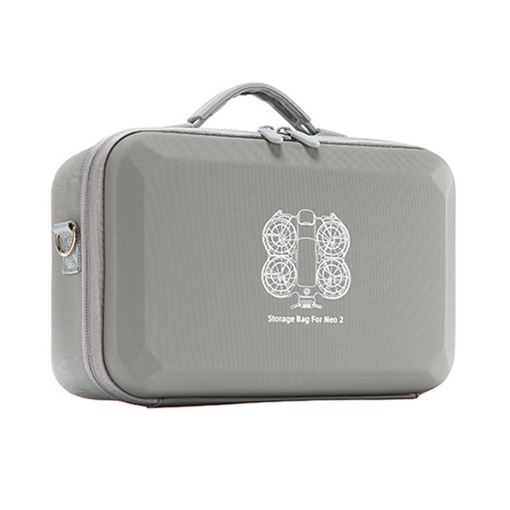 

For DJI Neo 2 Portable Storage Bag Large Capacity Shoulder Bag Travel Carrying Case For DJI RCN3 Controller Case Drone Accessory сірий колір