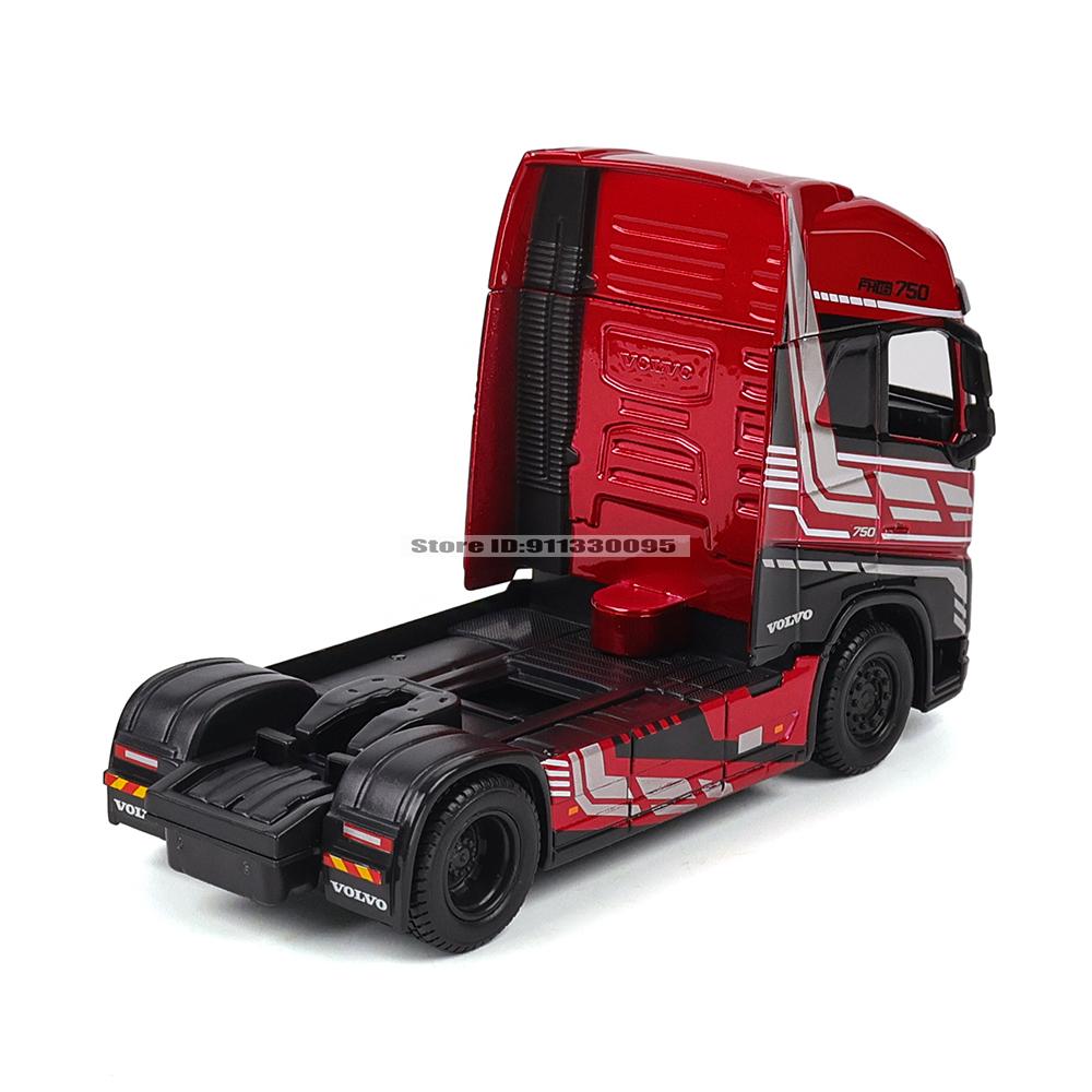 Bburago 1:43 Transport vehicle front end Volvo FH16Globetrotter 750XXL model simulation car model alloy car toy male collection