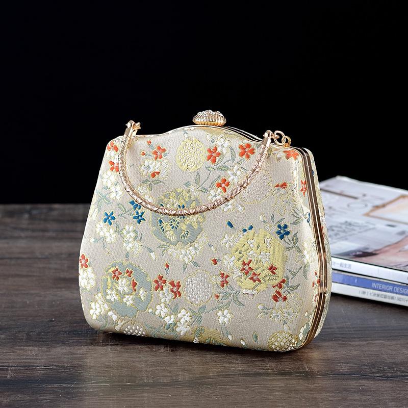

Hanfu bag, annual meeting bag, women s bag. светло-зеленый