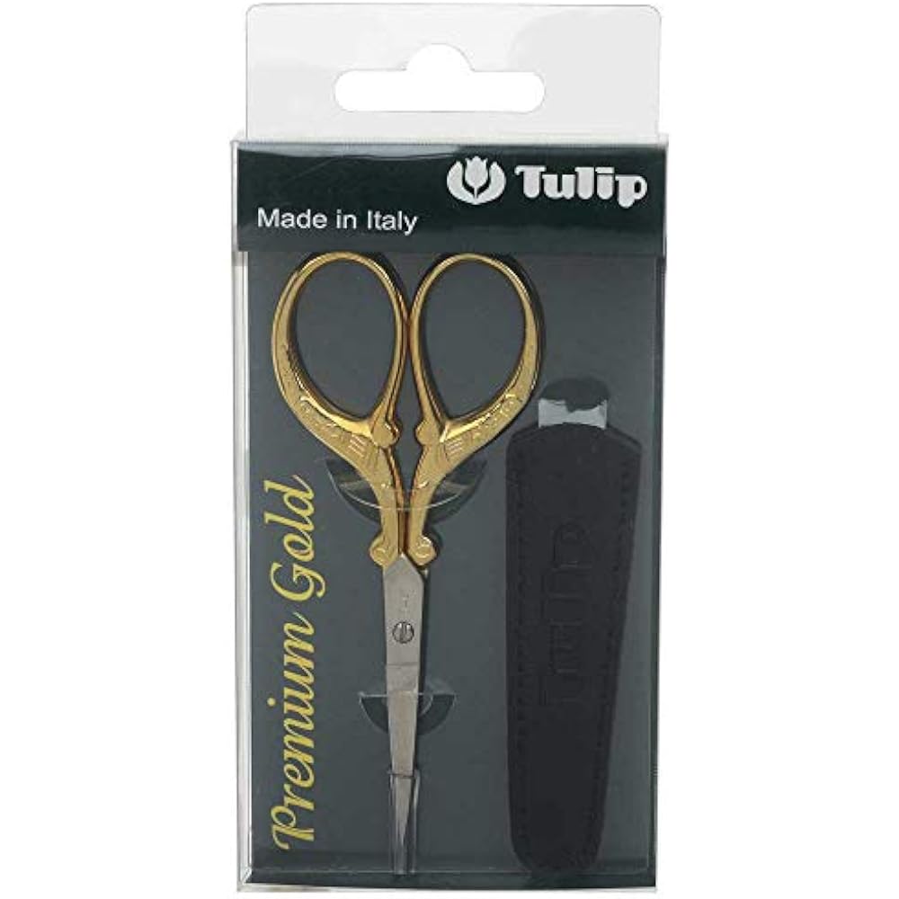 Ножницы для обрезки ниток Tulip Premium, Премиальное золото, TIG-001