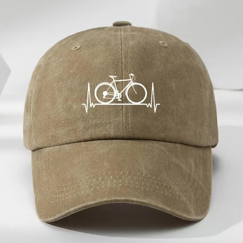 Spring and Summer Baseball Caps Men's and Women's Printed Soft Top Ins Versatile Washed Old Sunshade Cap Batch