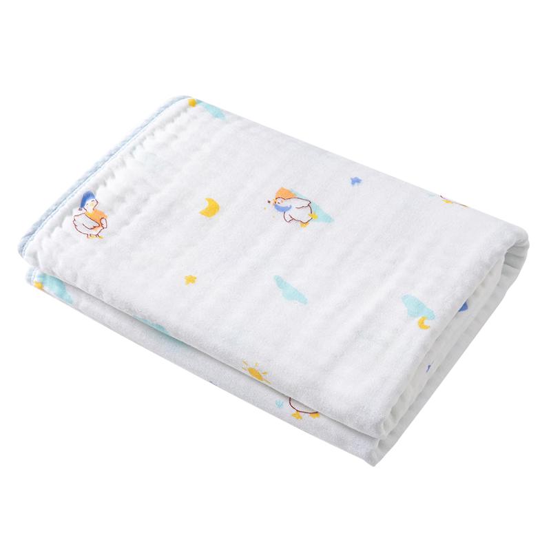 Cotton Republic Kids Healthy Duck Antibacterial Gauze Bath Towel