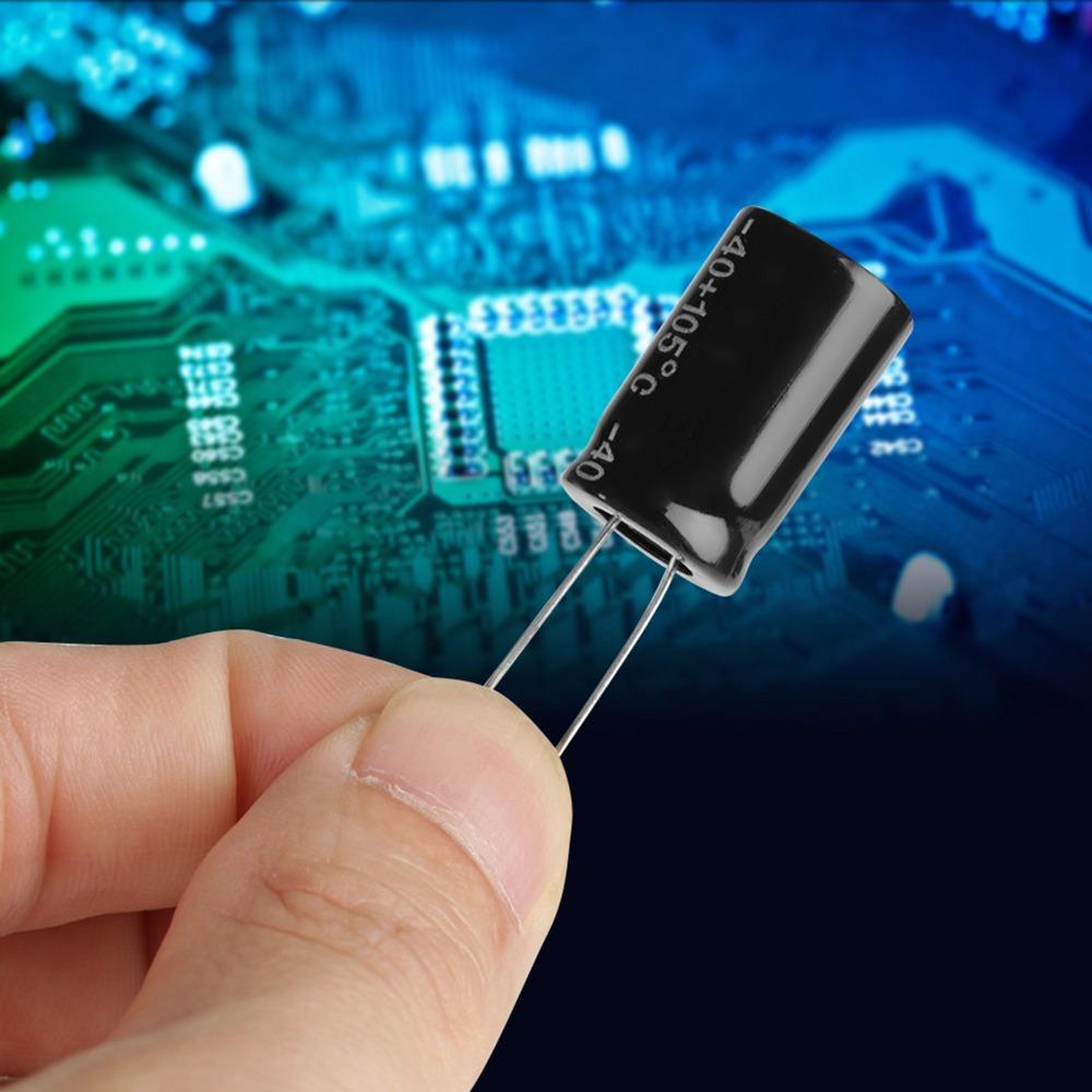 20PCS 22uf Electrolytic Capacitors Long Leads Aluminum Electrolytic Capacitor DIY Electronics