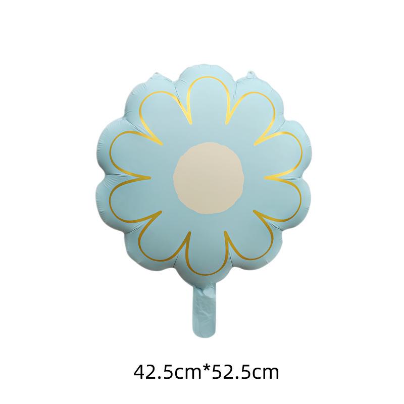 Barevný kreslený hliníkový balónek ve tvaru motýla pro narozeninovou dekoraci