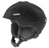 Uvex P1us Ski and Snowboard Size Made In Black Cm 2.0 Helmet, Matte, Dial-Type Adjustment, Germany, Matte, 55-59