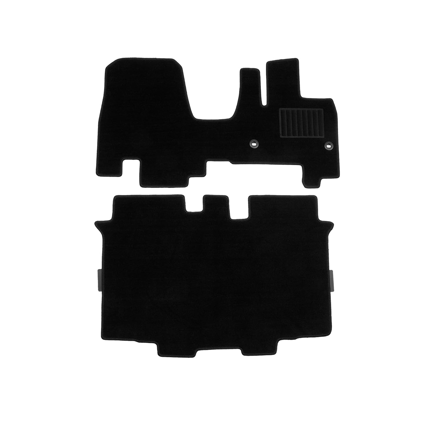 

Newly Developed AUTO SPEC Floor Second Floor Cargo and Car Mats for Honda New 2023 New Custom Interior Easy Stain Protective Front Full Set Mats, чёрный