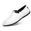 Men's Loafers Spring and Summer New Small Leather Shoes Cover Feet Cowhide Handmade Casual Shoes Foreign Trade Large Size Leather Shoes Men